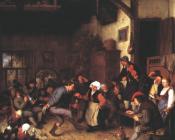 阿德里安 扬斯 范 奥斯塔德 : Merrymakers in an Inn